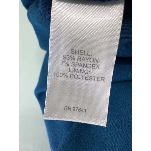 J.Jill Dress Plus Size 4X J Jill Wearever Draped Twist Front Short Sleeve NWT - Picture 4 of 12